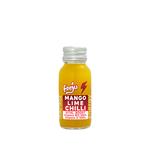 Feeju - Shot Mango, Limette und Chili 60ml (15 StK.)