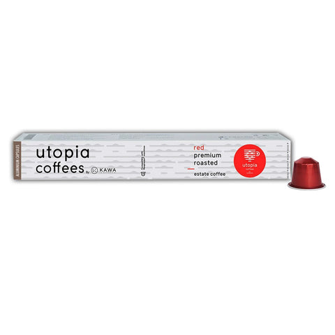 Utopia - Red Aluminium Kapseln 10 Stk.